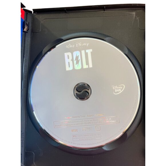 Bolt Walt Disney Pictures DVD Movie Family Adventure Movie Pre-Owned - Picture 2 of 4